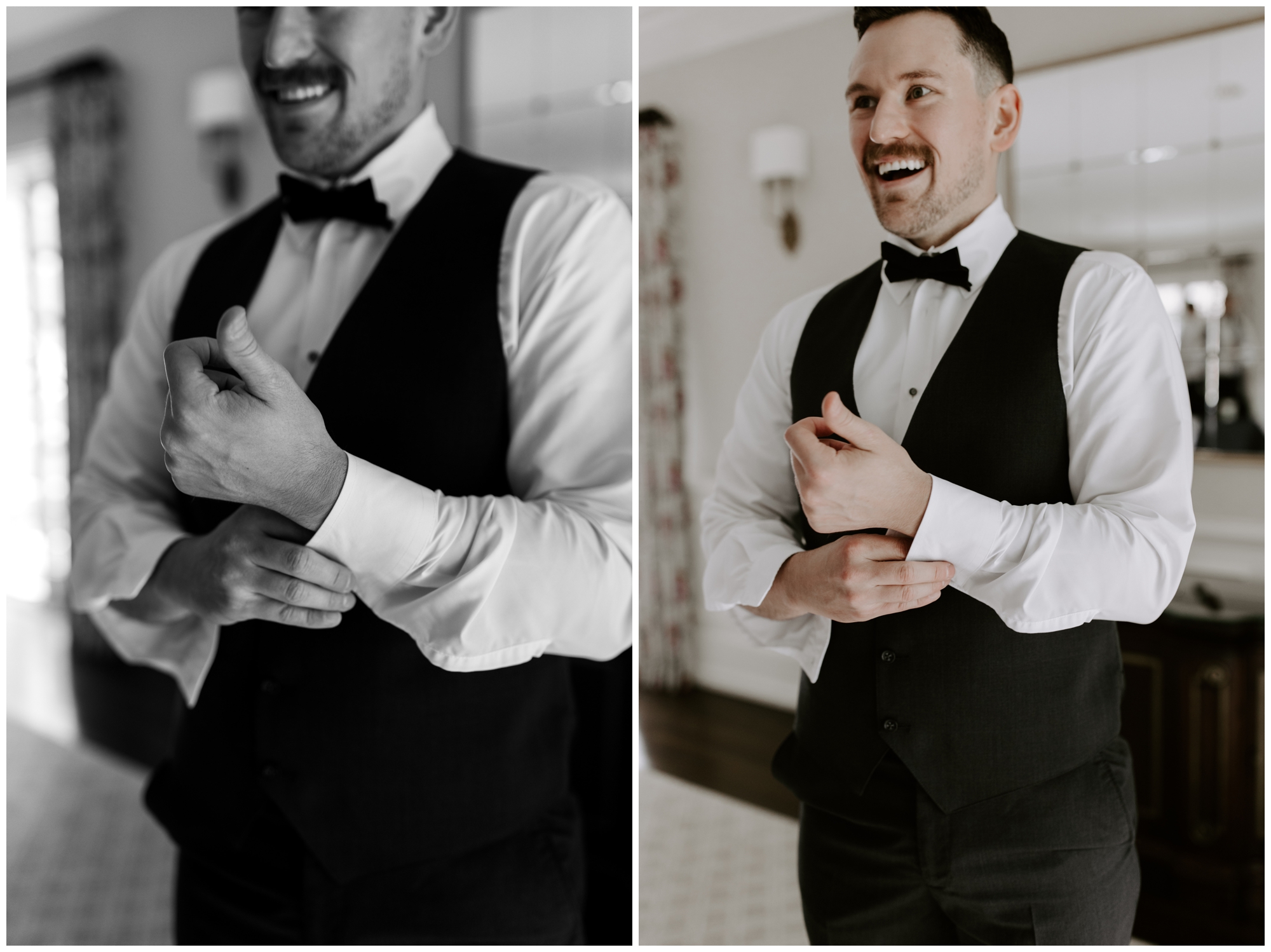 getting ready portraits