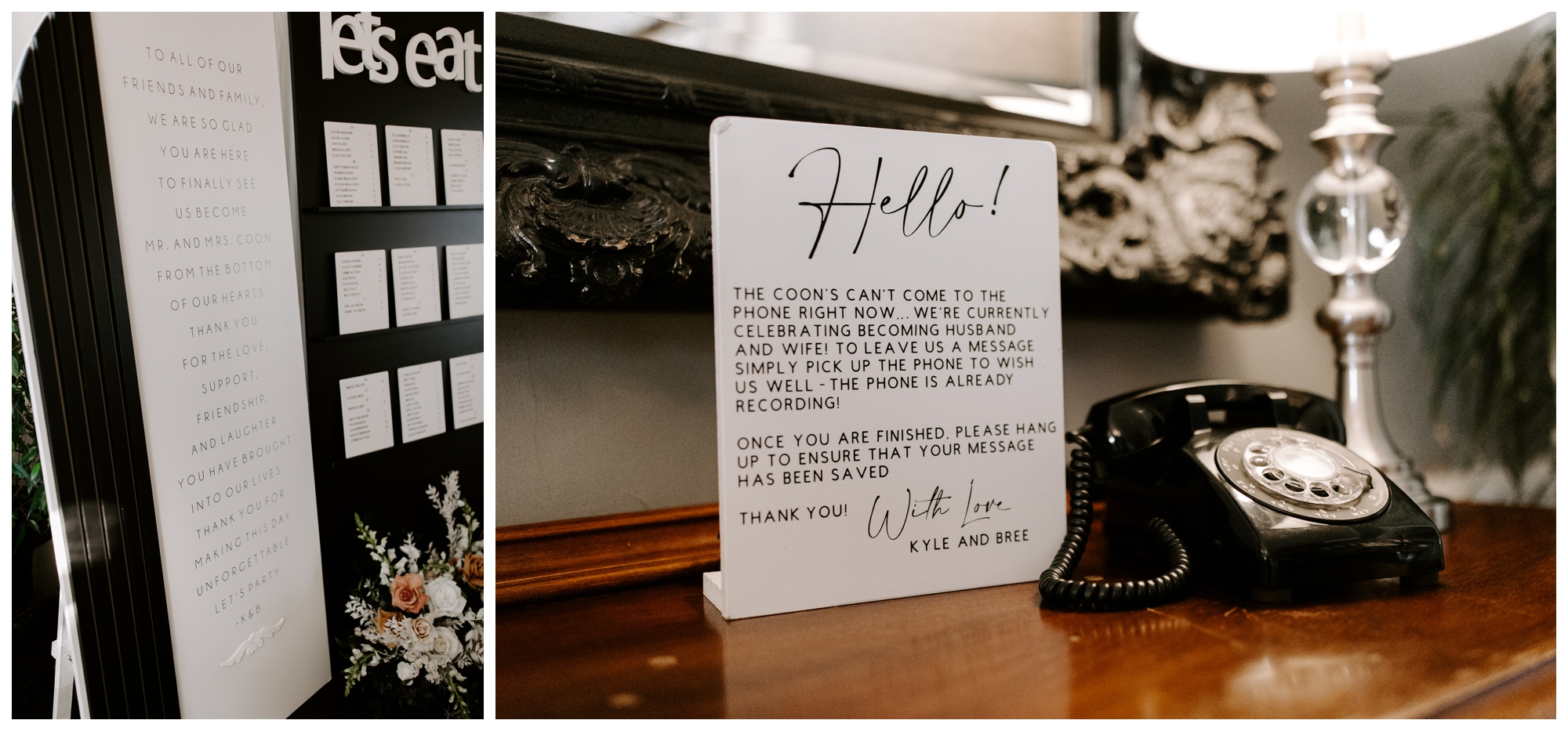 FeteFone guest book for wedding