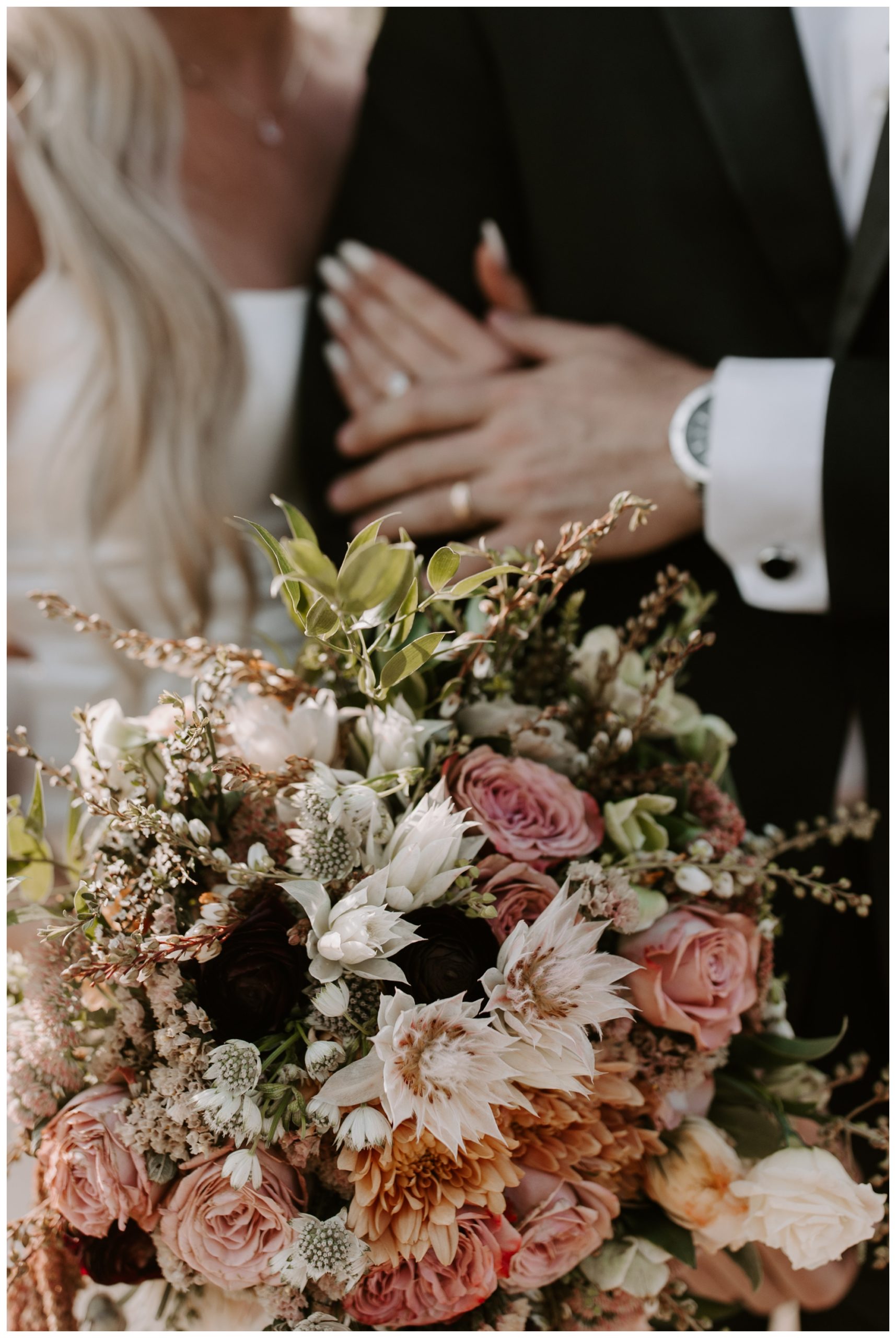mountain wedding portraits; Grand Tetons; Wedding Tree; Jackson Hole, WY