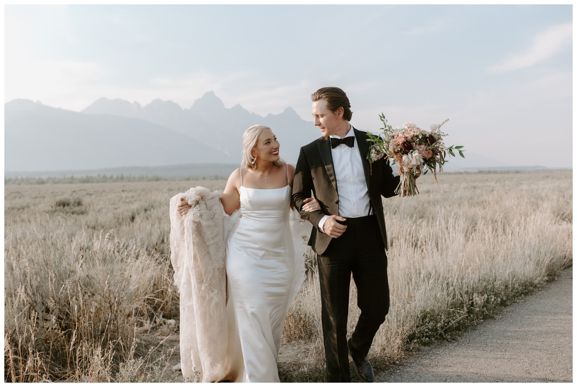 Schwabacher Landing wedding portraits