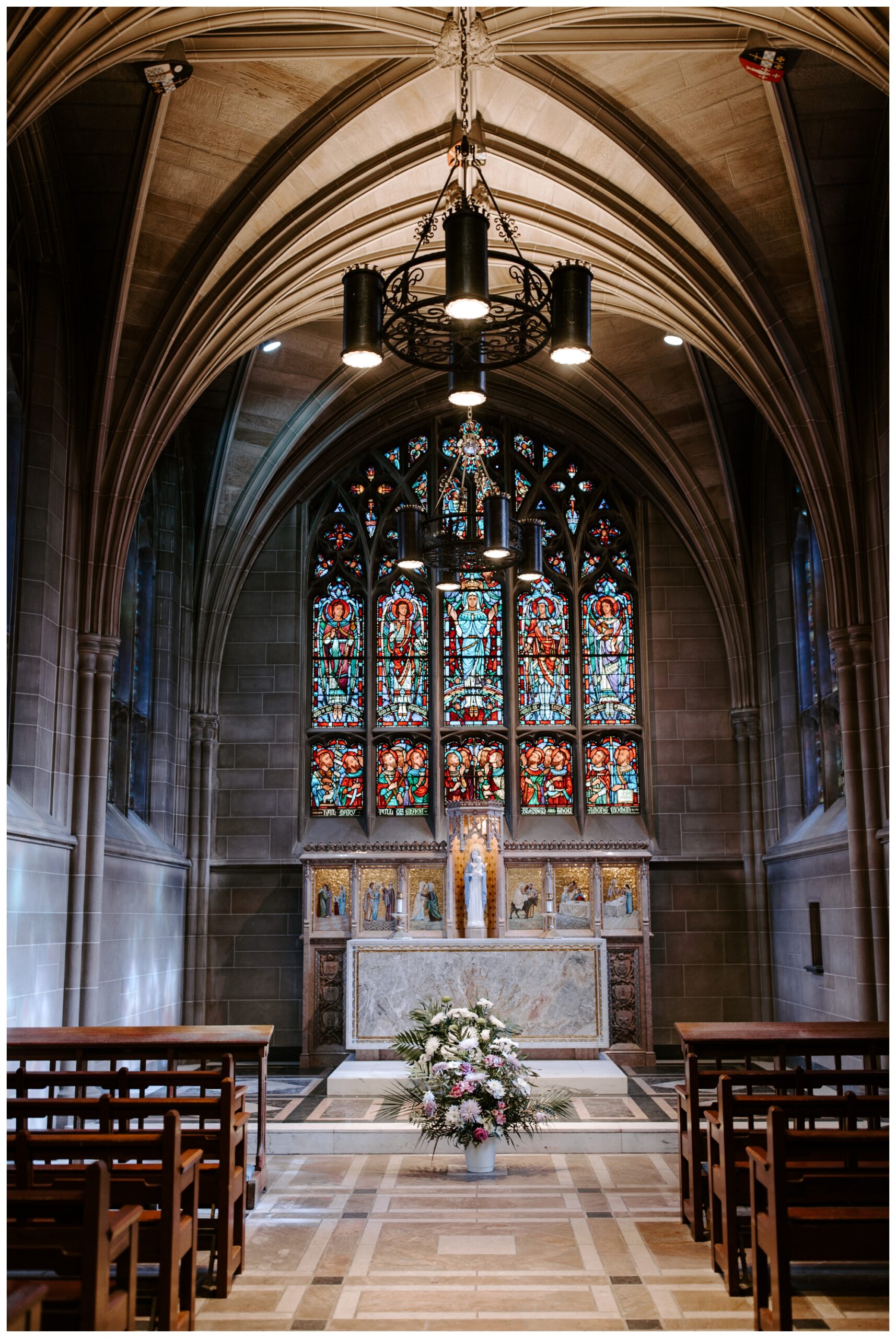 Sacred Heart Church Shadyside Pittsburgh wedding