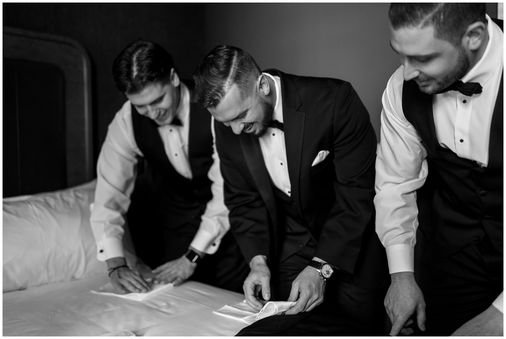 The Industrialist Hotel Pittsburgh Getting Ready Wedding Suite