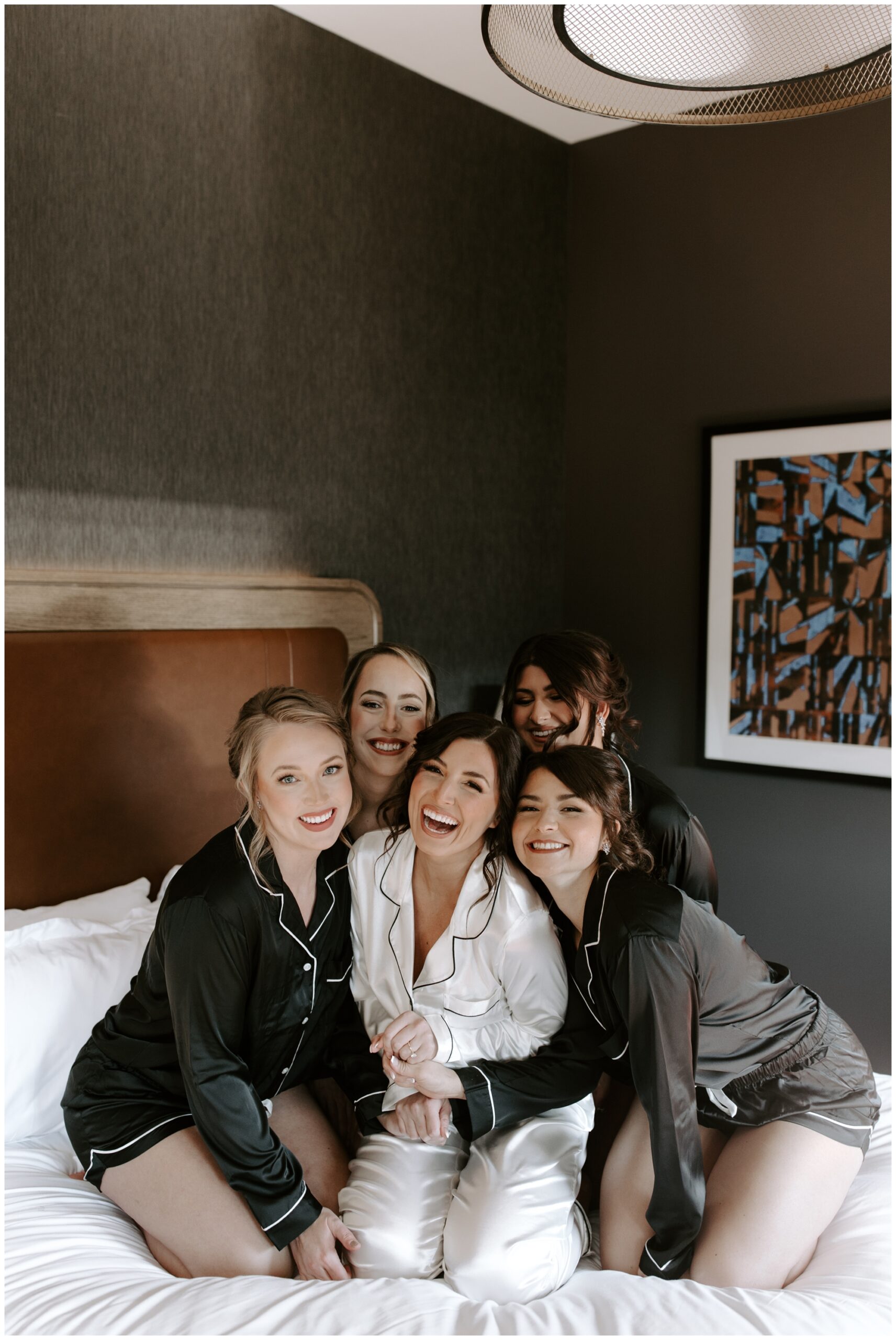 The Industrialist Hotel Pittsburgh Getting Ready Wedding Suite