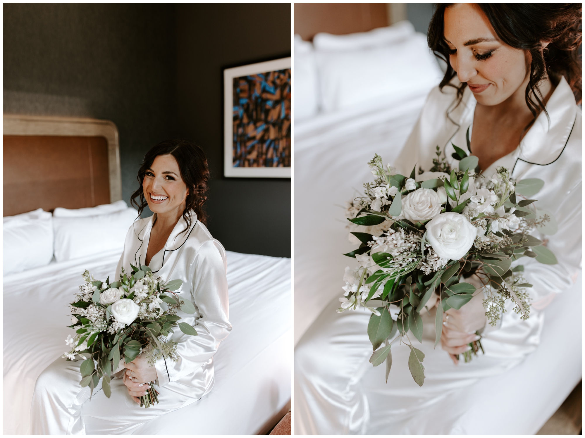 The Industrialist Hotel Pittsburgh Getting Ready Wedding Suite