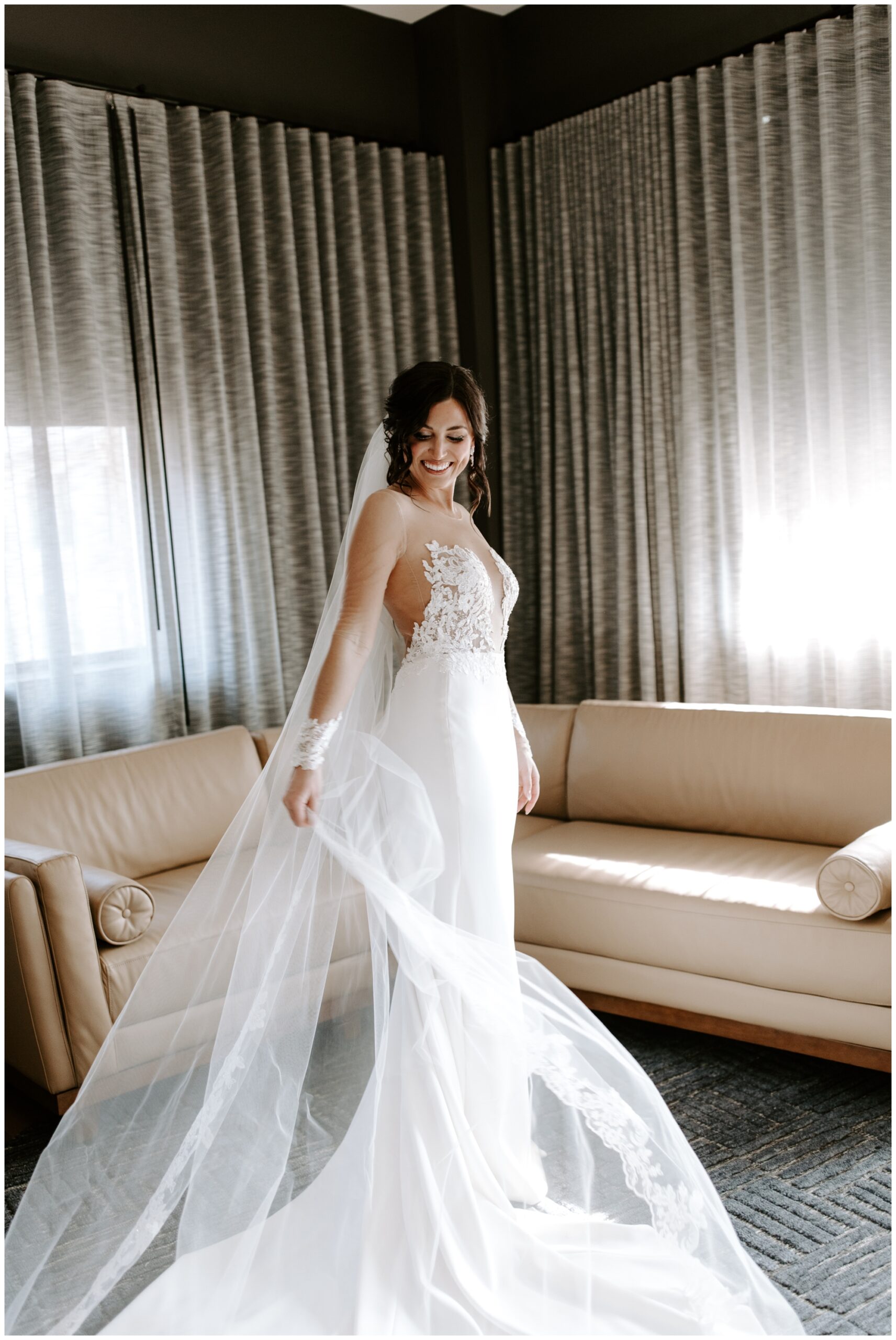 Bridal portraits by Mariah Treiber Photography