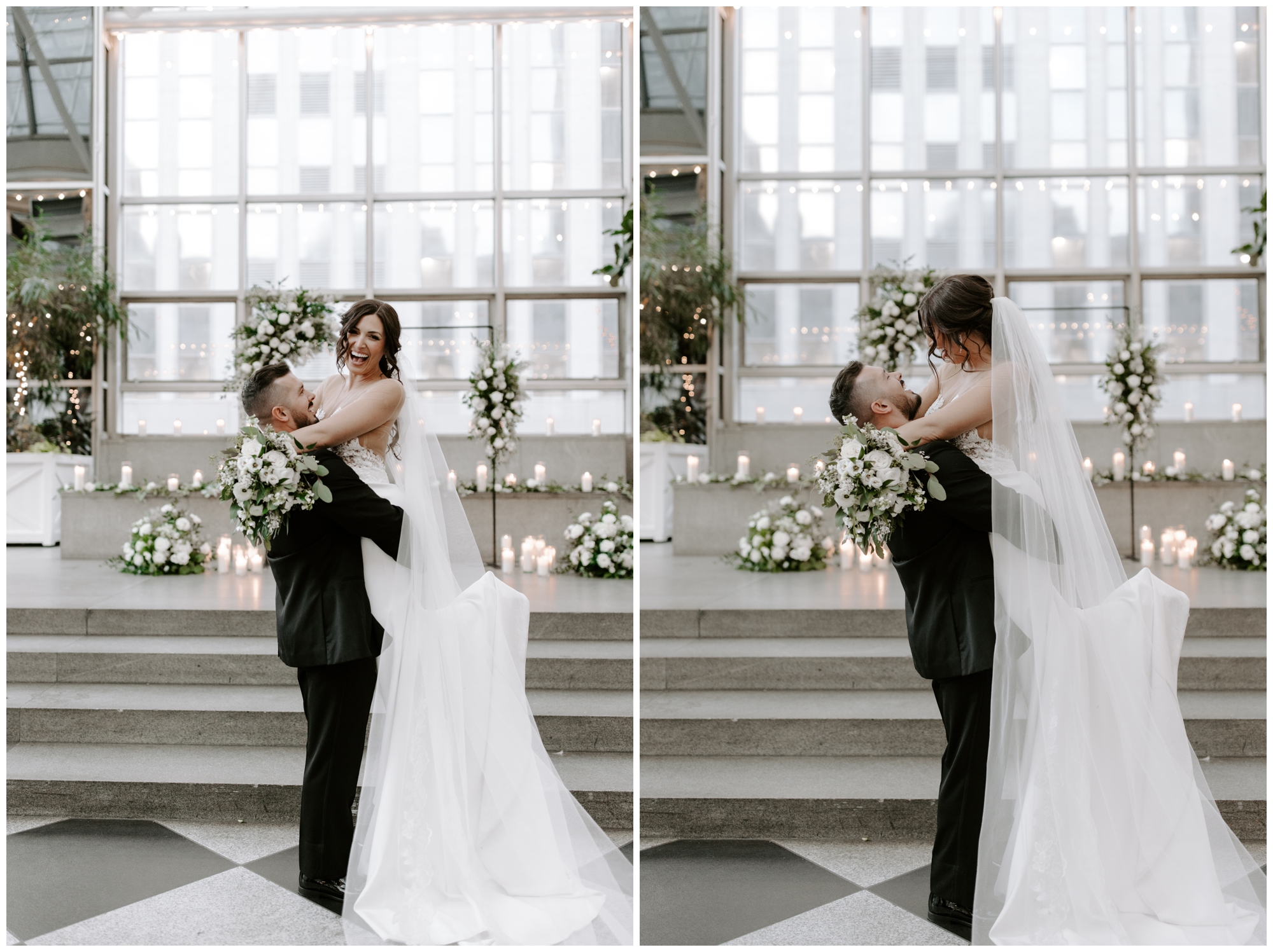 PPG Wintergarden wedding at PPG Place 