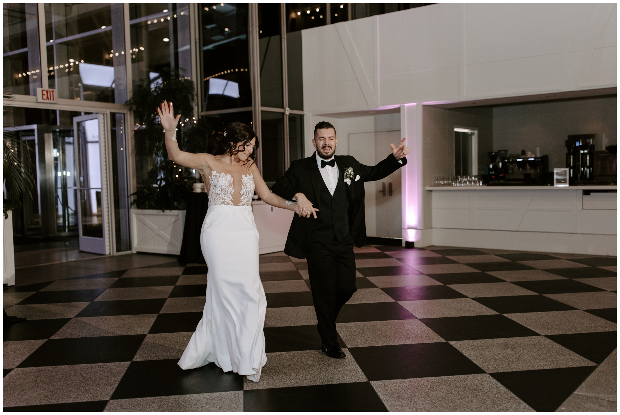 PPG Wintergarden wedding at PPG Place 