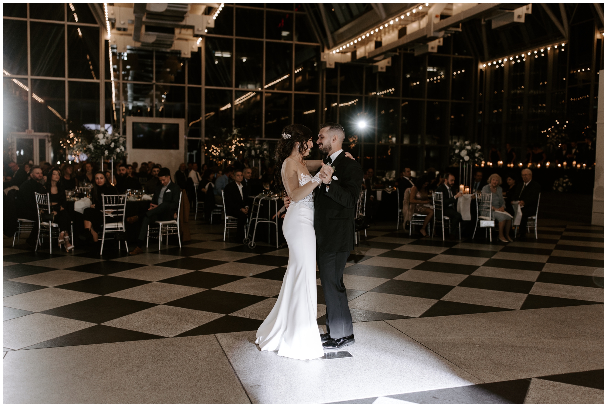 Wintergarden at PPG Place; wedding photographed by Mariah Treiber Photography 