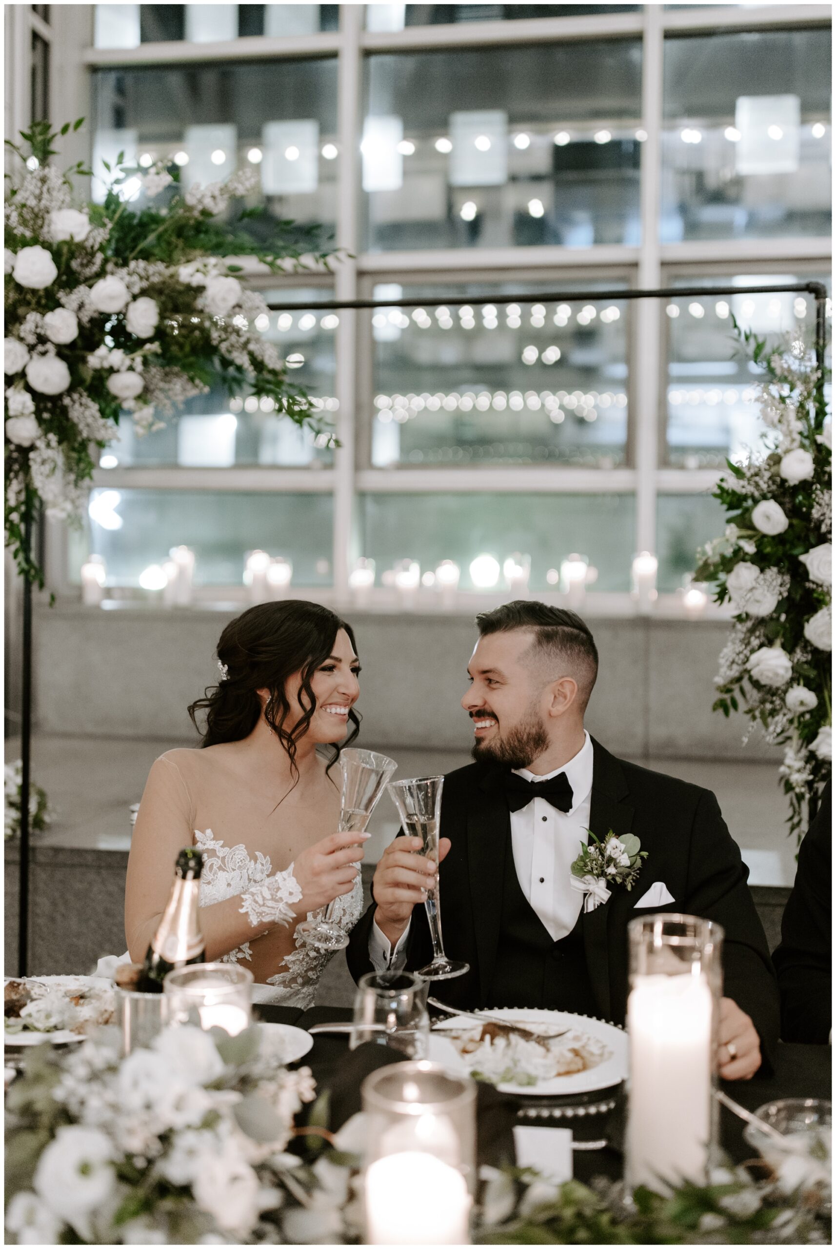 Wintergarden at PPG Place; wedding photographed by Mariah Treiber Photography 