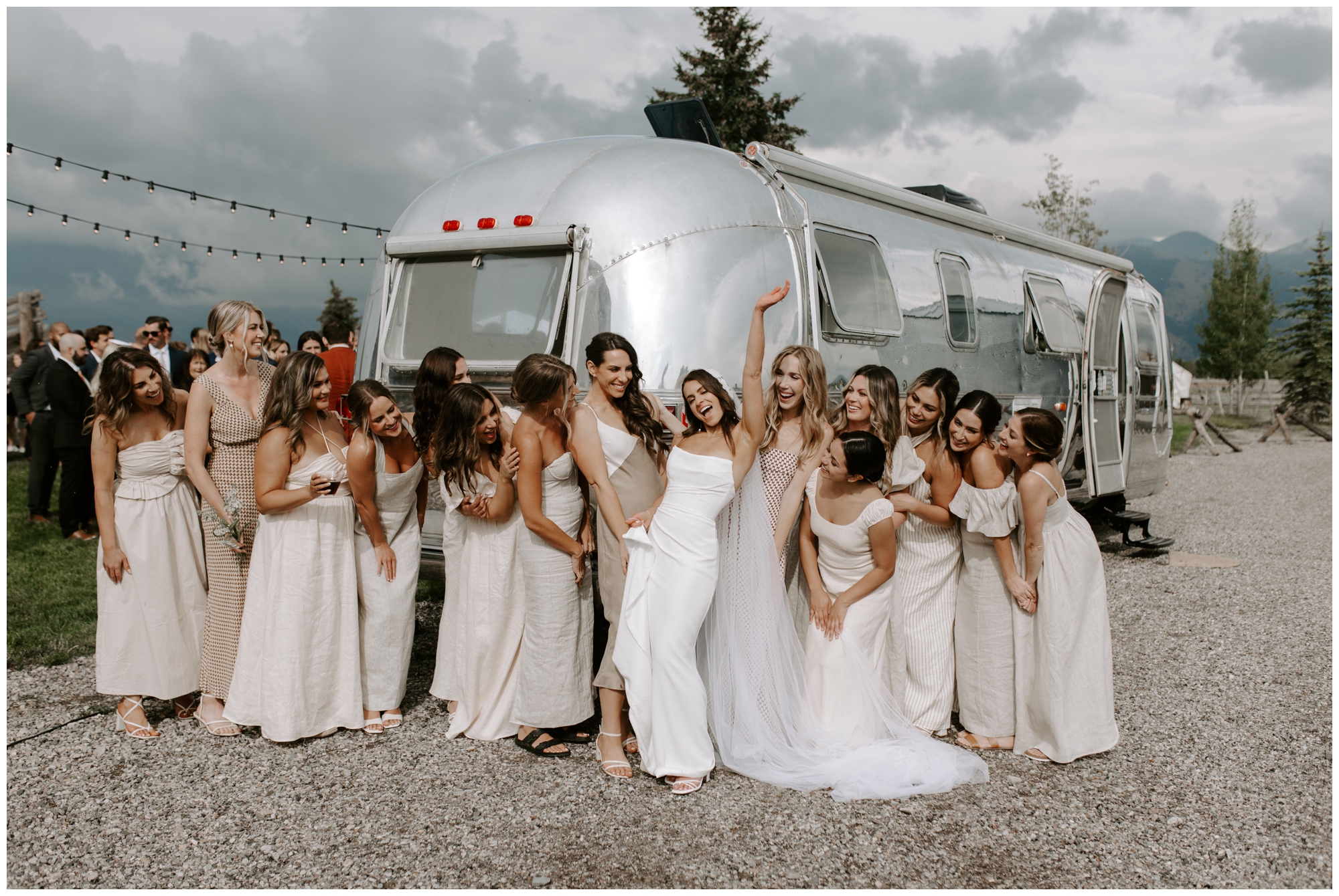 montana destination wedding at Star M Barn