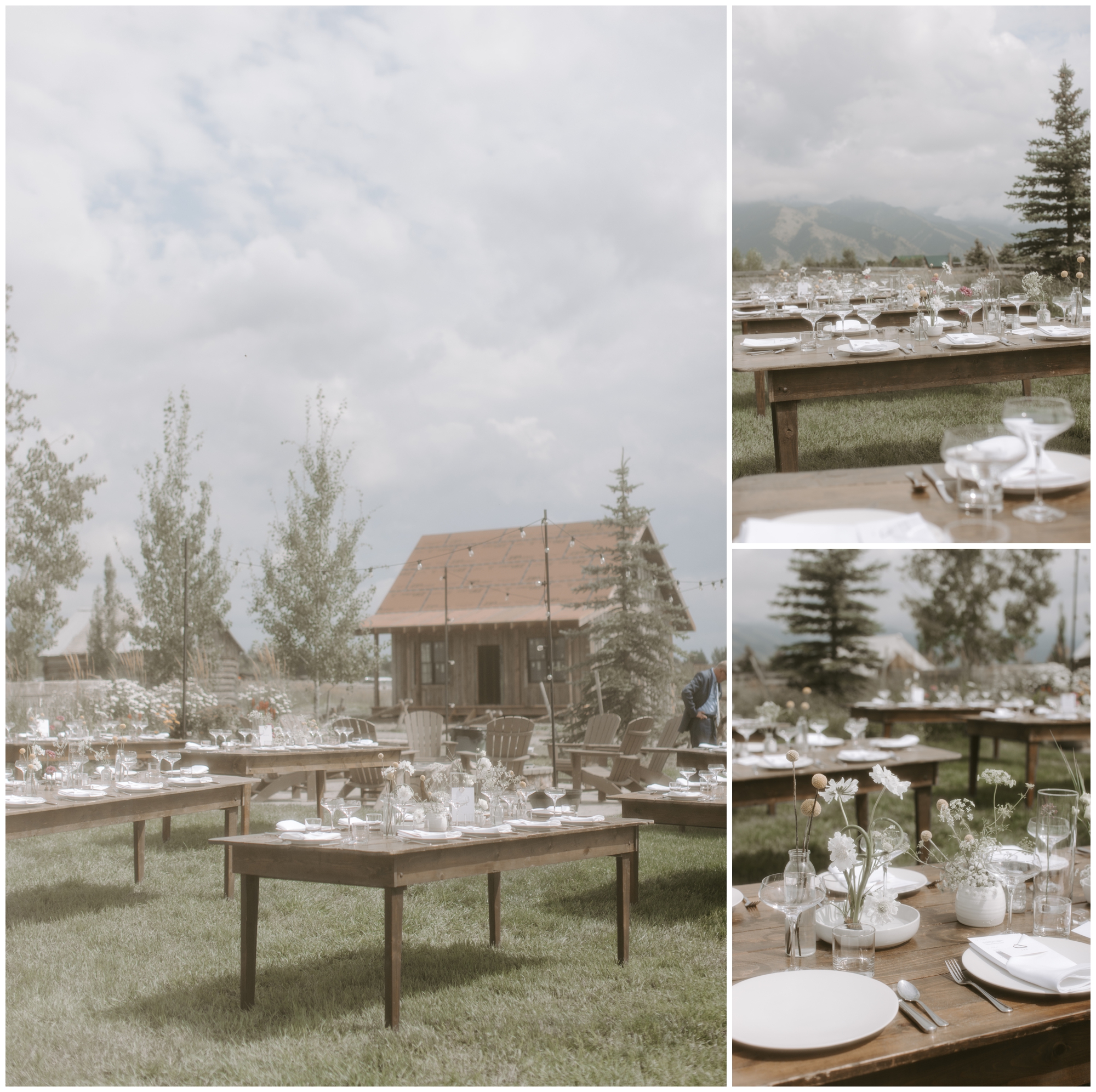 montana destination wedding at Star M Barn