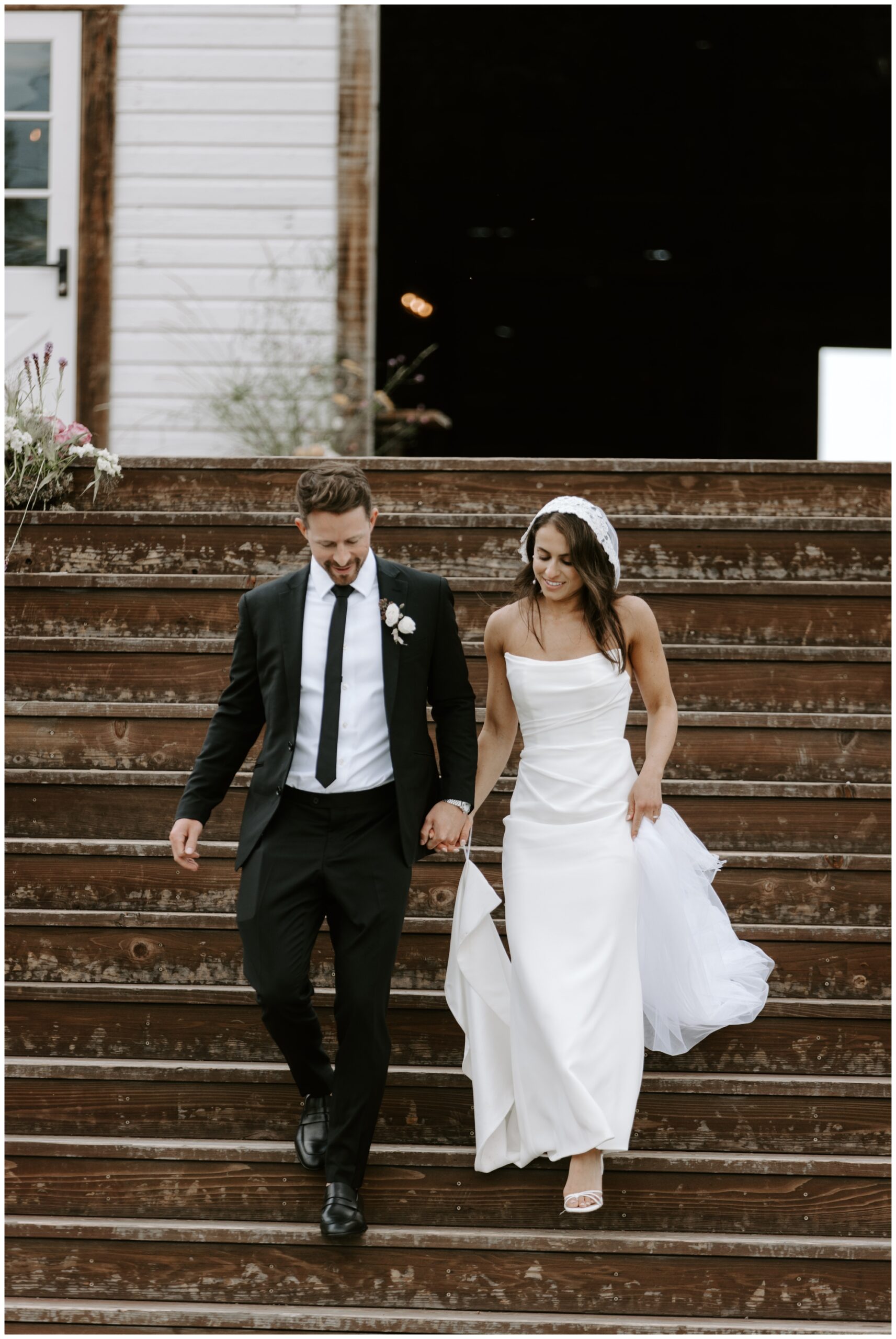 montana destination wedding at Star M Barn