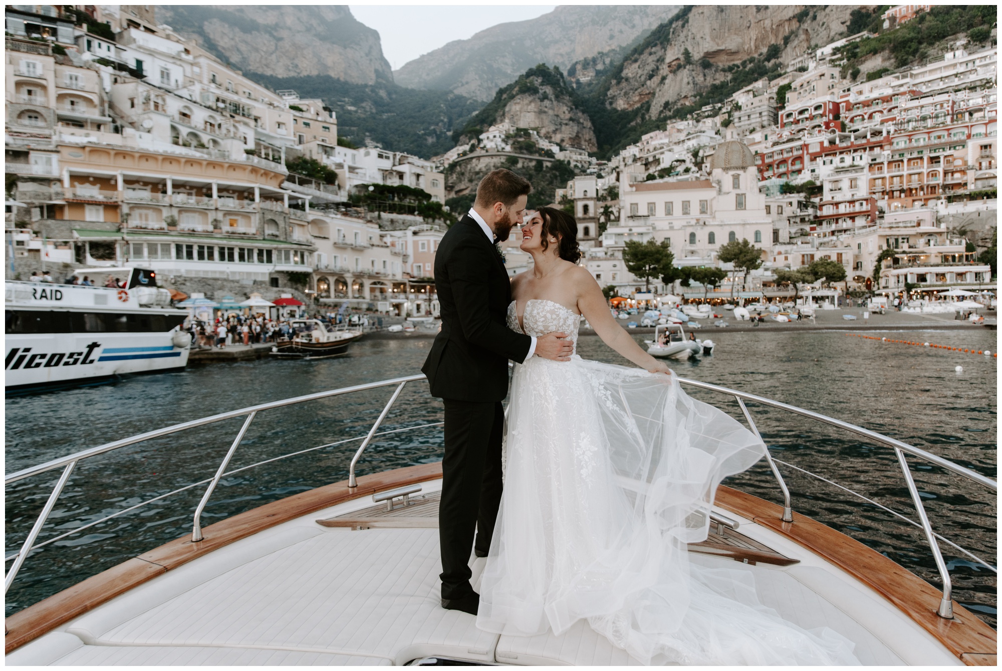 positano italy elopement