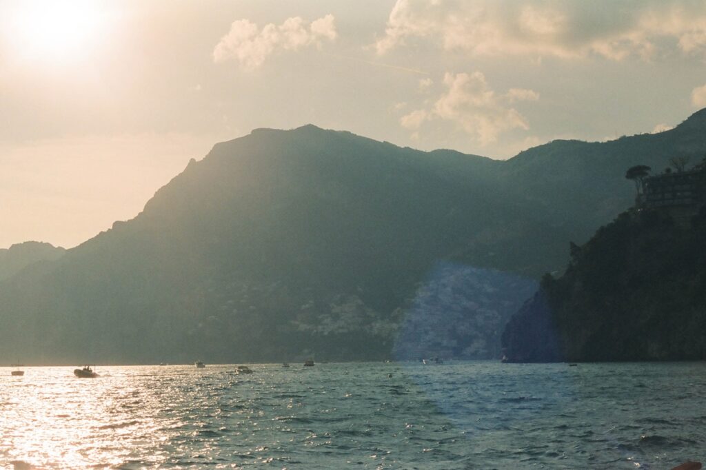 Pictures of Italy and the Amalfi Coast; film photography